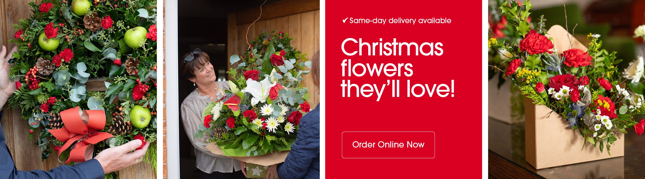 Seasonal bouquets from By Arrangement in Gosport offering same-day delivery