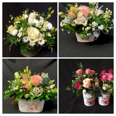 FloristChoice Arrangement - Our skilled florists will choose the best flowers and foliage of the day to create a beautiful arrangement. The perfect gift choice.