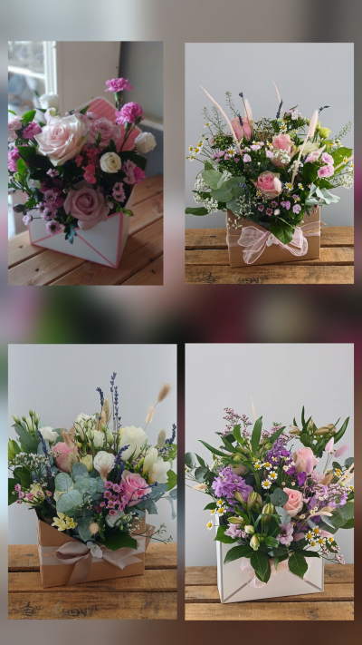 Flower Envelope Sent With Love - Gosport Florist. Same day flower delivery. Florist in Gosport. Local florists Gosport. Flowers for all occasions. By Arrangement Gosport. Online florist. send flowers Fareham.