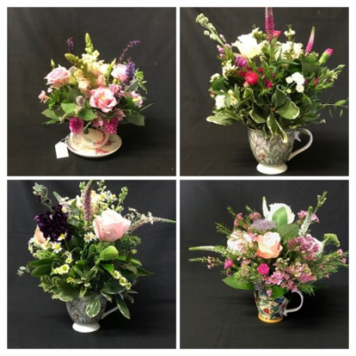 The perfect blend Flower Arrangement - The perfect blend is the perfect floral gift. Beautiful flowers and foliage arranged in a cup, please note flowers and cup design vary. We deliver to all areas in our locality including Gosport, Fareham, Lee-on-the-Solent, Stubbingtion,  Titchfield and their surrounding areas. We offer same day delivery on all orders placed before 2pm. A click and collect service is offered through our website if you prefer. All our designs are made by our highly trained skillful florists on site. On our website you can find flower arrangements for every occasion. Although our website is vast and varied we are aware that some customers have special requirements that we are always available to consult in order to meet all your floral needs. Contact details as follows - you can use our contact page through our website to send us a message, give us a call on 023 92520123 or even come into the shop and see us face to face.