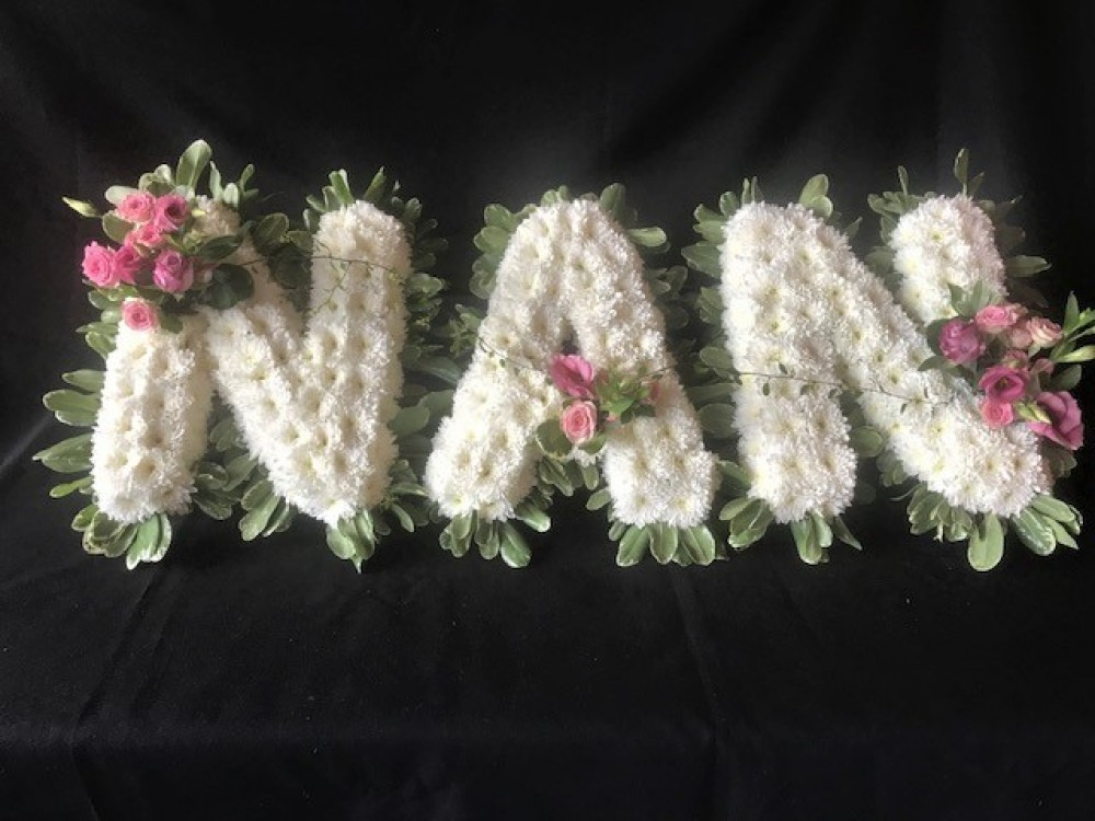 NAN Floral Letters Tribute