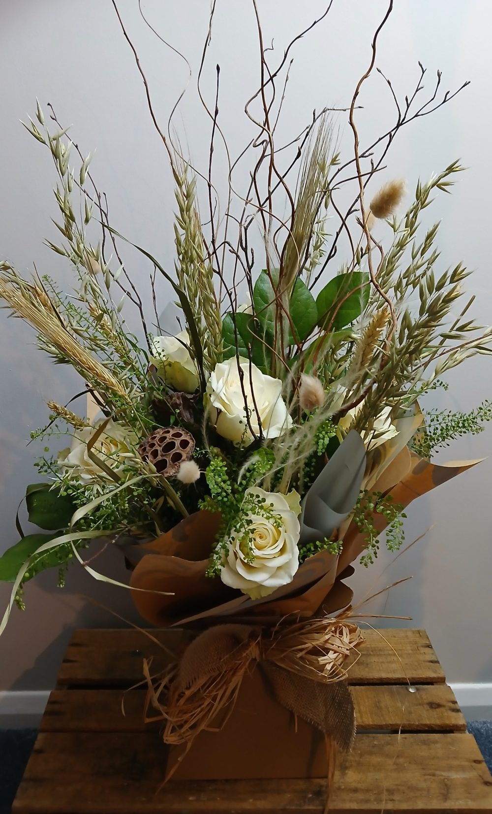 Natural Style Box Arrangement