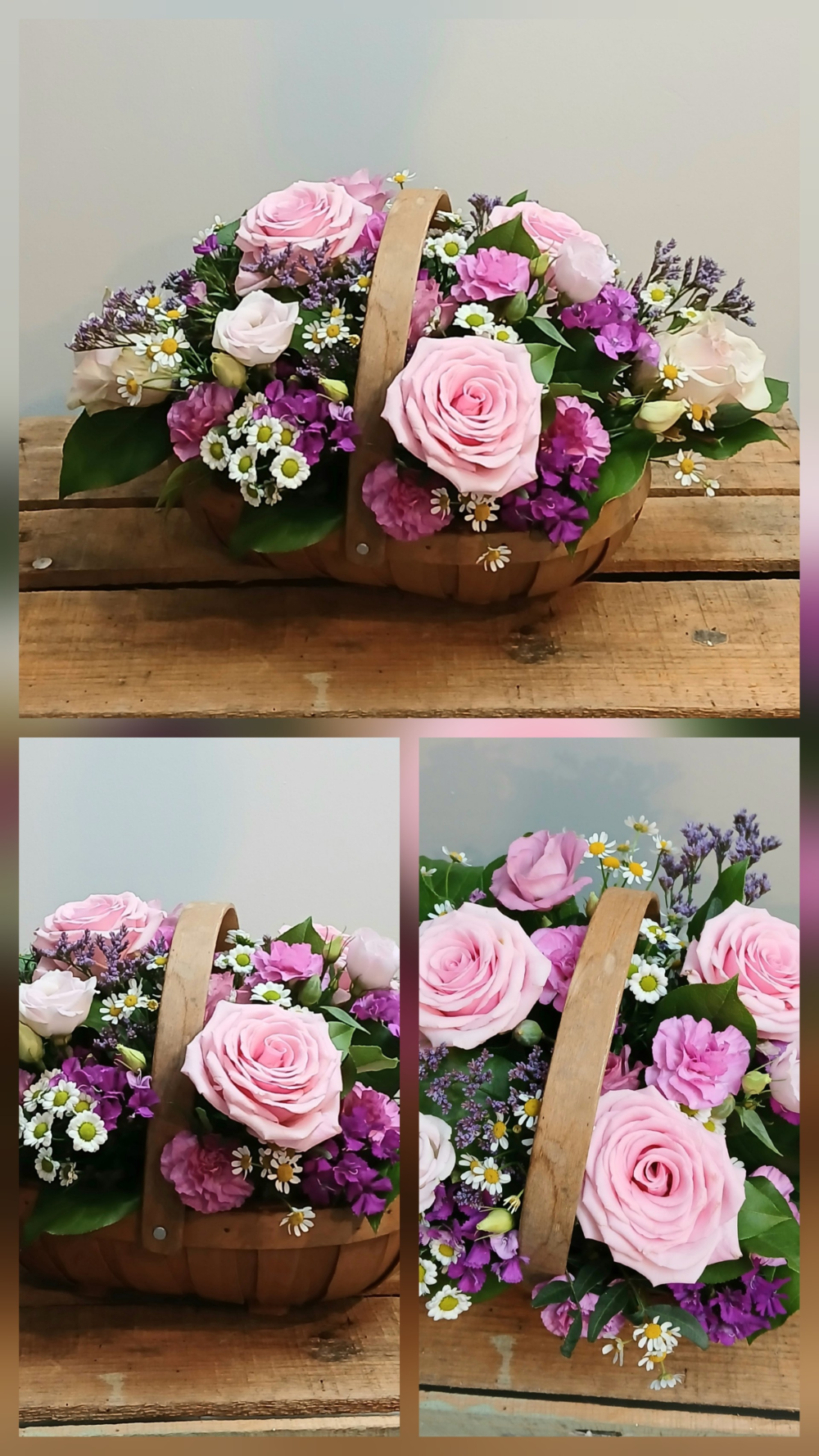 Basket Pinks and Pretty